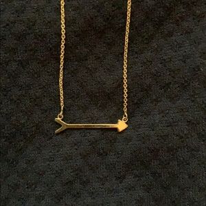 Stella & Dot Gold Arrow Necklace